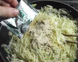 生姜味噌油揚げ✿ ねぎ塩焼きそば作り方12写真