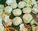 塩まめぶ焼きそば作り方3写真