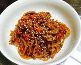 カット野菜deレンコンのきんぴら作り方5写真