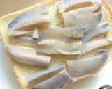 蓮根×ベーコンのミルキー和トースト作り方5写真