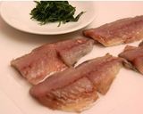 シンプル♬鯵の青じそソテー作り方1写真