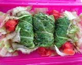ルクエ☆ロール白菜inサーモン〜作り方6写真