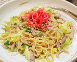 博多☆とんこつ風焼きそば作り方6写真
