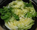 牡蠣を囲む野菜鍋作り方2写真