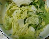 牡蠣を囲む野菜鍋作り方4写真