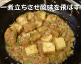 厚揚げとたっぷりネギのチリソース風作り方4写真