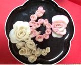 たった二本で！オシャレ還暦の紅白誕生祝い作り方8写真