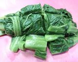 旨味じゅわ~♡なかつお菜と厚揚の煮物作り方2写真