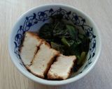 旨味じゅわ~♡なかつお菜と厚揚の煮物作り方5写真