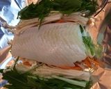 超簡単☆白身魚のホイル蒸し作り方3写真