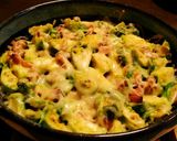 芽キャベツとベーコンのイタリアンチーズ焼作り方4写真