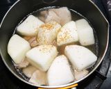 面取り簡単☆旨味が染み込む♡豚バラ大根作り方6写真