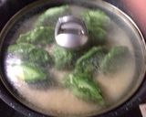 HBで餃子の皮、ほうれん草生地の餃子作り方9写真