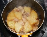 面取り簡単☆旨味が染み込む♡豚バラ大根作り方7写真