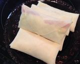 ポテトと生ハムの洋風春巻き〜バジル風味☆作り方3写真