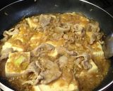 簡単！豚こまで麻婆豆腐風がっつりおかず☆作り方5写真