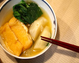 だしがジュワ〜！カブとお揚げの炊いたん作り方5写真