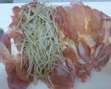 鶏のゴボウ巻き照り焼き作り方6写真