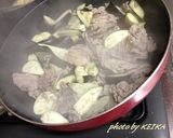 豚小間とナスの豆鼓醤炒め作り方2写真