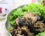 豚小間とナスの豆鼓醤炒め作り方4写真
