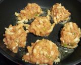 ☆カレーうどん♪なハンバーグ☆作り方3写真