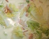 白菜とベーコンのクリーム煮作り方4写真