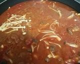 きのこソースの煮込みハンバーグ作り方4写真
