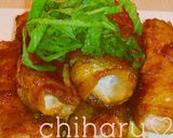 お弁当に♡甘酢ダレ♡蓮根の豚ロース巻き作り方10写真