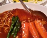 きのこソースの煮込みハンバーグ作り方6写真