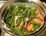京壬生菜とお揚げの焼きそば作り方4写真