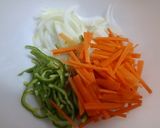 鮭のムニエル甘酢野菜あんかけ作り方1写真