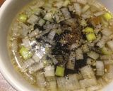 《簡単♪》 ネギわかめスープ作り方5写真