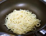 カリッカリスパゲティのバジルソースかけ作り方2写真