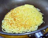 カリッカリスパゲティのバジルソースかけ作り方3写真