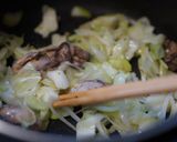 カキの濃厚クリーム塩焼きそば作り方5写真