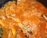 キムチ鍋残り☆リゾット作り方1写真