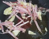 水菜を大量消費！男のにんにくベーコン炒め作り方5写真