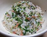簡単♡豆苗とお好きな具でおにぎり作り方4写真