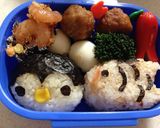 キャラ弁☆かわいい～ペンギンさんおにぎり作り方5写真