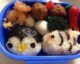 キャラ弁☆かわいい～おさかなさんおにぎり作り方4写真