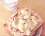 チーズとろーりツナコーントースト作り方4写真