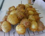 お弁当にも❤ウズラ＆ウインナー串フライ♬作り方5写真