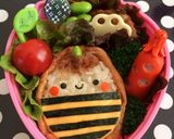 【キャラ弁】いなりde鬼さん作り方8写真