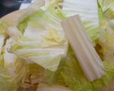 やっちゃった白菜ＤＥなめこトロリンすぅぷ作り方1写真