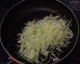 たっぷりキャベツと卵のトースト作り方4写真