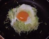 たっぷりキャベツと卵のトースト作り方5写真