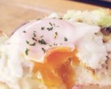 たっぷりキャベツと卵のトースト作り方8写真
