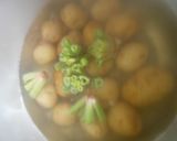 新じゃが芋とほうれん草のバター醤油炒め作り方5写真