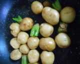 新じゃが芋とほうれん草のバター醤油炒め作り方7写真