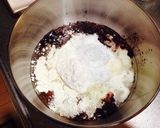 子どもと一緒に☆チョコレートリースケーキ作り方1写真